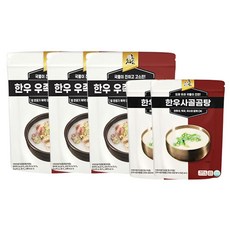 차오름 한우 우족 도가니탕 곰탕 세트