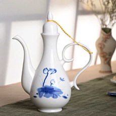 중국 술병 500ml 도자기 막걸리병 사케 1병 사케병 고량주 소주