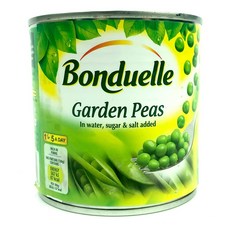 아시아푸드 본듀엘 완두콩캔 BONDUELLE GARDEN PEAS, 1개, 400g