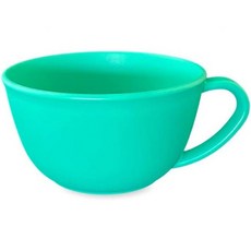 스프 컵 볼 그릇 트래디션 어쿠스틱 PLAWARE 50's 수프컵 로빈블루 450ml, 페퍼민트, 1개