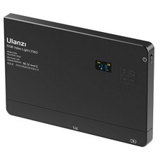 사진조명 Ulanzi RGB LED 비디오 라이트 패널 카메라 풀 컬러 충전식 8000mAh 2500K-9500K 램프 LT003 10, 01 PL-10