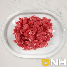 지리산농협-한우 국거리(1등급) 400g 약 1.5인분, 1개
