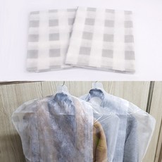 옷감보호부직포 롱사이즈 2개 롱자켓 롱원피스 보관
