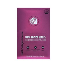 주영엔에스 헤어 콜라겐 인텐스 20mL x 28포 560mL 1박스