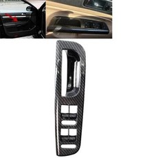 탄소 섬유 패턴 문짝 윈도우 스위치 컨트롤패널 베젤 파사트 골프 제타 MK4 1998-2005 3B1867171E, 1개