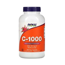 나우푸드 비타민 C 1000mg 바이오플라보노이드 250베지캡슐 1개, 기본, 250개