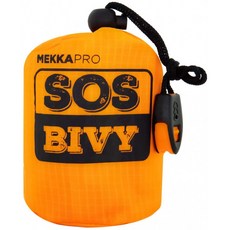서바이벌 휘슬 서바이벌 비비 백 마일러 비상 블랭킷이 있는 MEKKAPRO SOS 비상 열 비비 슬리핑백: 키친 &amp; 다이닝, 단일옵션