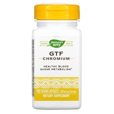 네이쳐스 웨이 GTF Chromium 크롬 200mcg 100캡슐, 1개, 100정