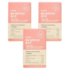 [타임세일]럽티 멜팅 글루타치온 콜라겐 30포 x 3박스수량제안 한정수량, 3개