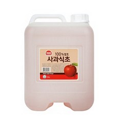 사조해표 100%발효 사과식초 15L, 1개