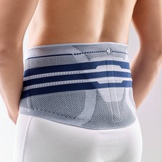 독일 Bauerfeind는 허리를 보호하고 보호합니다 LumboTrainLady 새로운 여성 요추 근육 긴장 운동, LumboTrain-1 【남성용-티타늄 그레이】