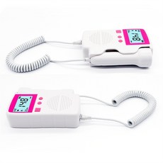 태아도플러태아심장박동모니터 가정 심박수 모니터 LCD 디스플레이는 방사선없이 안전하고 휴대용입니다 태아 도플러 태아 심장 박동 레이트 모니터 오른쪽 테스트 없음 방사, 1개