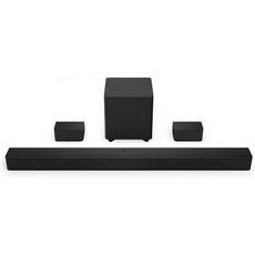 돌비 오디오 블루투스 무선 서브우퍼가 포함된 VIZIO V-시리즈 5.1 홈 시어터 사운드 바 음성 어시스턴트 호환 리모컨 포함 - V51x-J6, Wireless Subwoofer _36 inch |, 1개