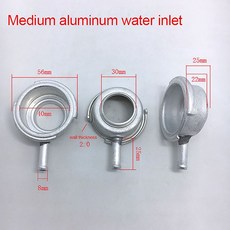 자동차 라디에이터 물 탱크 필러 넥 용접 알루미늄 구리 입구 시트에, 1개
