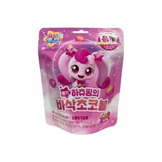 더원코리아 캐치티니핑 하츄핑의 딸기 바삭초코볼 크런치볼 티니핑씰 포함, 3개, 45g
