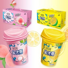 others 4 월 에 일리 맛 자 이 스 티 복숭아 여지 250 ml * 8 컵 차 음료 풀 박스 청 귤 레몬 +