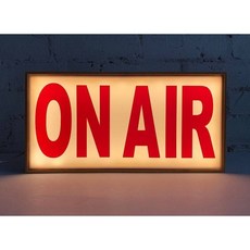 ON AIR 라이트박스 스튜디오 촬영 방송 30x15cm 온에어 USB 생방송, 4 해외 커스텀은 고객센터로 연락 필요, 3 커스텀 110v/220v 다이렉트 콜 기본 라인 컬, 1개