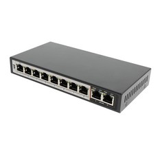 NX-POE-1010 10포트 스위칭허브 POE 8포트 (NX1004)