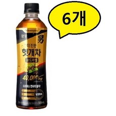 광동 더 진한 헛개차 골드라벨, 500ml, 6개