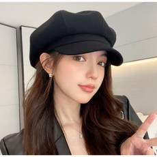 하이즐 얼굴작아보이는 뉴스보이캡 조절가능 베레모 상품 이미지