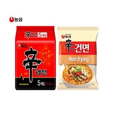 농심 신라면 멀티1팩(5입) + 건면멀티 1팩(5입) 총10봉, 10개