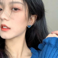 제이미랜드 러블리한 925 실버 하트 귀걸이