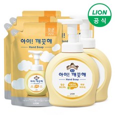 라이온코리아 아이깨끗해490ml용기x2개+450mlx4개