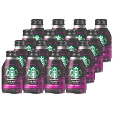 스타벅스 카페베로나 블랙 캔커피, 16개, 275ml
