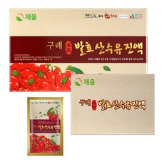채움웰 구례 발효 산수유진액 산수유즙, 80ml, 60개 80ml, 60개