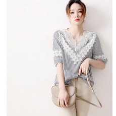 퍼프블라우스도안