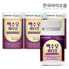 한국바이오셀 백수오 비타정 3통 180정 6개월분, 없음, 3개