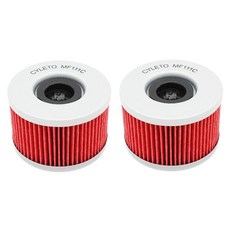 혼다 CBX400F 실버 윙 인터스테이트 81-86 용 오일 필터 1/2/3pcs, 05 2pcs-red, 2개