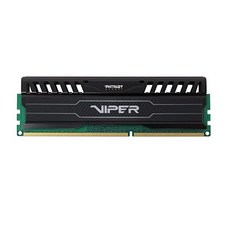 [미국] 513855 Patriot Memory Performance Viper 3 DDR3 8GB Memory Module PC3-12800 PV38G160C0 Black Mam, 8GB 2x4GB 1600MHz Single Mod