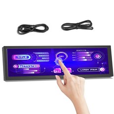  터치모니터 서브 보조 HDMI 터치 롱 와이드 모니터 케이스 PC 온도 디스플레이 센서 패널 소형 익스텐더 88 5 인치, 4.5 inch  NonTouch, 4.5 inch  NonTouch 