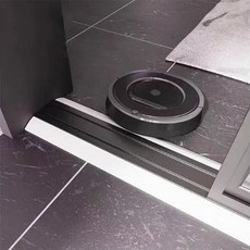 노블비전 로봇청소기 문턱 받침 경사대 경사판 방지턱 화이트 ( 길이 1m 높이 1.2cm ), 1개