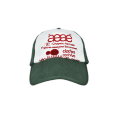 테온셀 AEAE WEB LOGO 5 PANNEL BALL CAP - [GREEN] - aeae모자