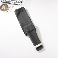 해외배송 리엘라노 가을과 겨울 플러스 벨벳 패딩 레깅스 여성용 스티치 무릎 패치 슬림 스트레치 열 팬츠