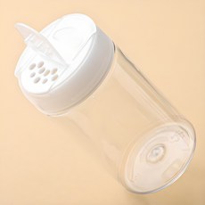 Barunmeegak 塑膠圓形調味料罐 白色, 1個, 150ml