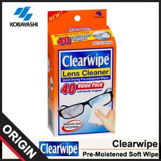고바야시 Clearwipe (40매)/렌즈티슈/카메라/안경닦이, 단일상품