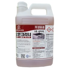 랜드마크 오븐크리너 3.75L 오븐 클리너 주방 그릴 벽면 후드 기름때 제거 청소, 1개