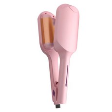블레오 40mm 여신머리 굵은 웨이브 펌 물결 롤 볼륨 고데기 온도조절