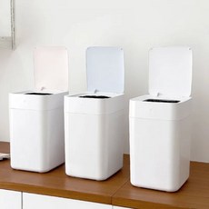 자동쓰레기통 휴지통 욕실 냄새차단 센서 인테리어 플랩슨 쓰레기통 자동 센서 스마트 무선 휴지통 집들이선물 인테리어 냄새차단 오즈캔 OZ1