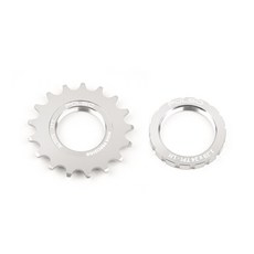 POLSO 실버 고정 7075 WH 18T FR 기어 17T AL 자전거 15T FIXIE 13T 20T 속도 19T 톱니바퀴 L 14T 단일 16T, 1개