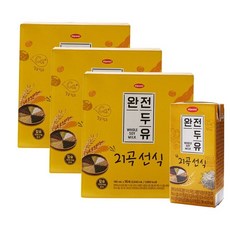 전두유 한미 완전두유 21곡 선식, 190ml, 48개