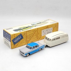 카라반 미니 소형 트레일러 캠핑카 캠핑트레일러 미니카라반트레일러 1/43 Norev Simca Vedette Chambord 1958 Caravane Henon CL5712 다이,