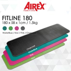 AIREX 피트라인 180 FITLINE 180 에어렉스 명품매트, 챠콜(목탄)