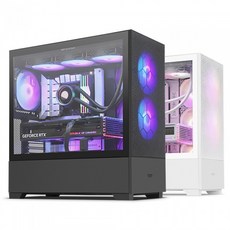 darkFlash DF5000-BS MESH ARGB 강화유리 (화이트)