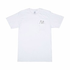 립앤딥 립앤딥 RND0205 포켓 반팔 티셔츠 Lord Nermal Pocket (White)_W1B6