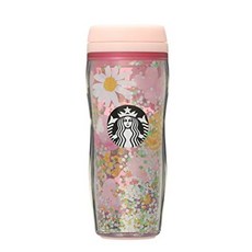 스타벅스 sakura 2021 bottle spring bloom 12.1 fl oz(355 ml) 텀블러 꽃무늬