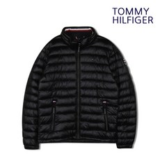 [타미힐피거] 경량패딩 샤이니 자켓 블랙 150AN981-BK
